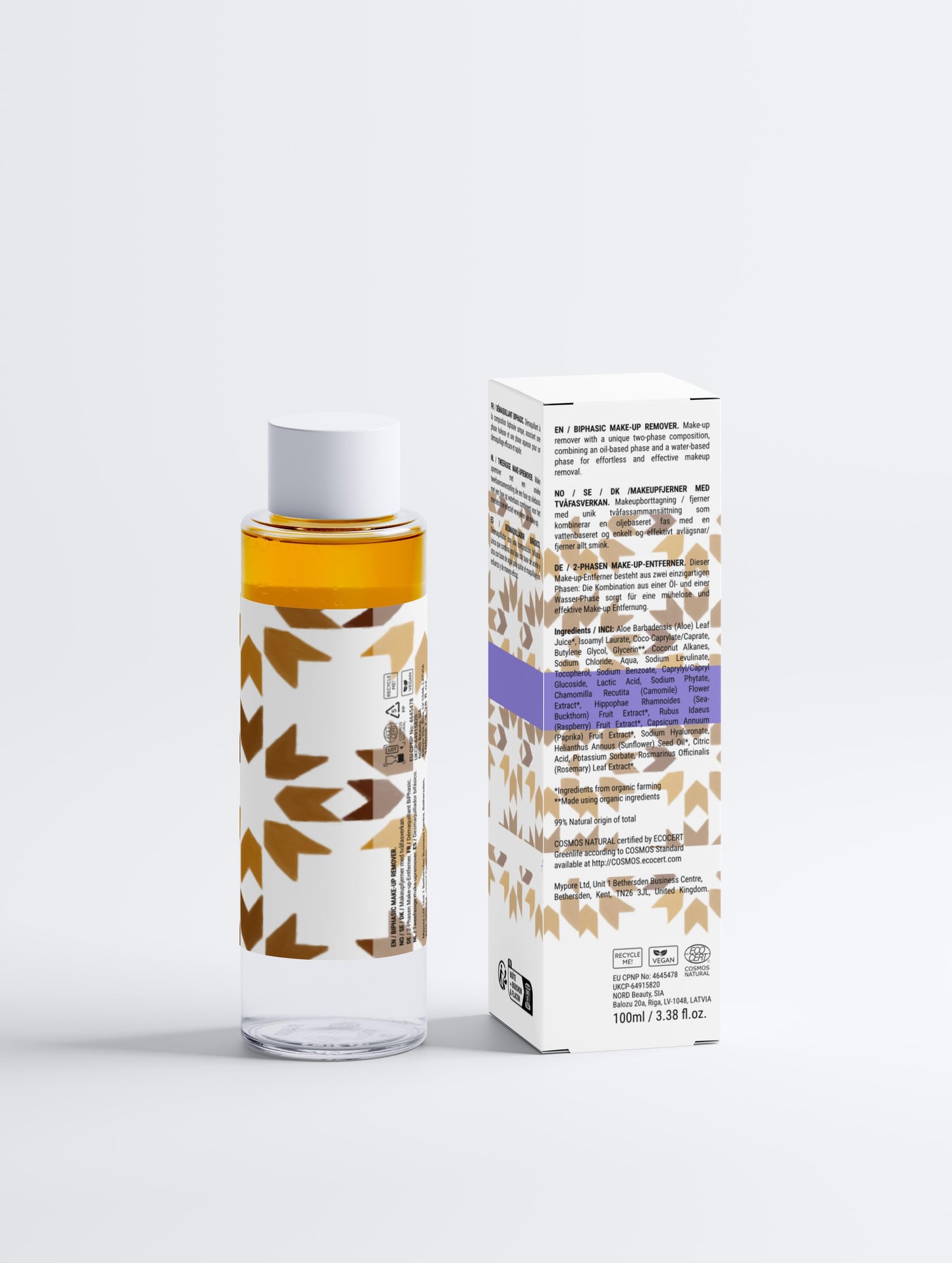 Nilaskin BiPhasic Make-up Remover, Fragrance Free
